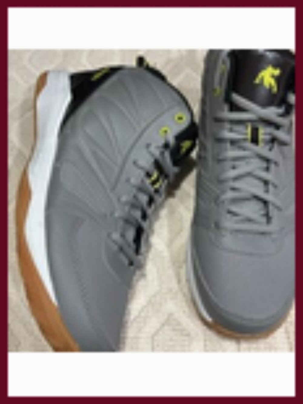 Shoes Basketball mens new size 7.5M comfort padded insole AND1 grey Guard 2.0